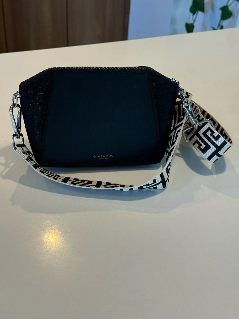 Givenchy Crossbody Bag with Patterned Strap